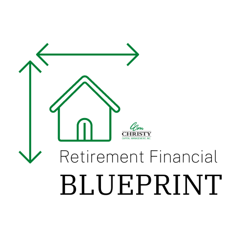 Retirement Financial Blueprint Graphic Christ Capital Product Logo